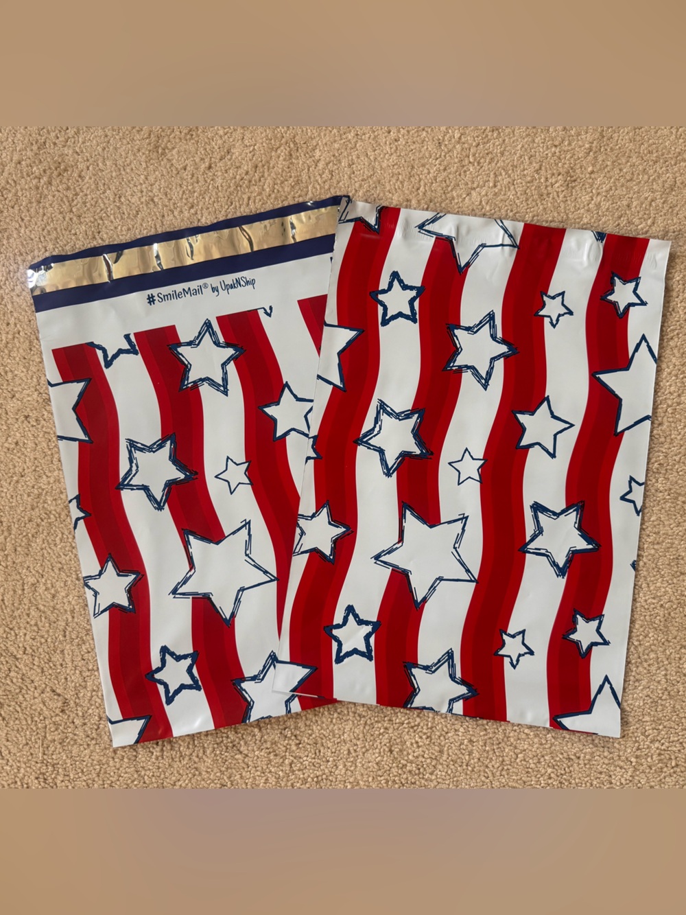 Patriotic Polymailers - set of 20